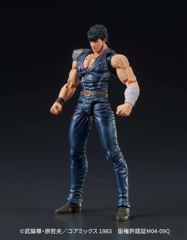 M.I.C.『DIGACTION《北斗神拳》拳四郎／Zeed 團員』1/24 比例可動人偶，讓世紀末救世主來開啟全新系列吧！