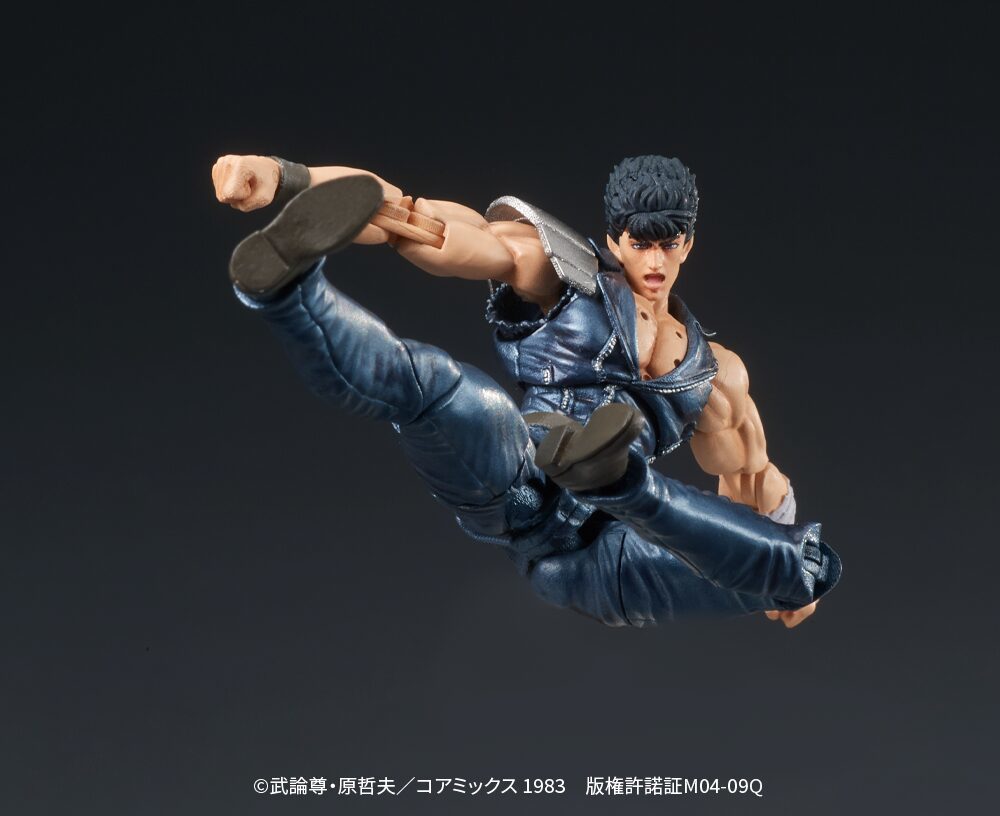 M.I.C.『DIGACTION《北斗神拳》拳四郎／Zeed 團員』1/24 比例可動人偶，讓世紀末救世主來開啟全新系列吧！