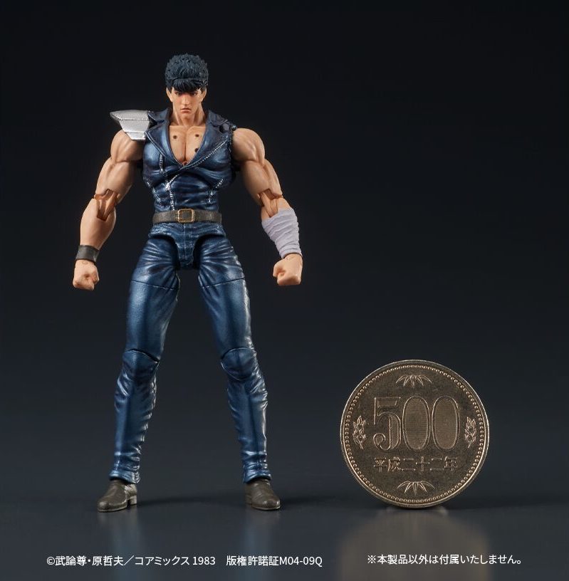 M.I.C.『DIGACTION《北斗神拳》拳四郎／Zeed 團員』1/24 比例可動人偶，讓世紀末救世主來開啟全新系列吧！