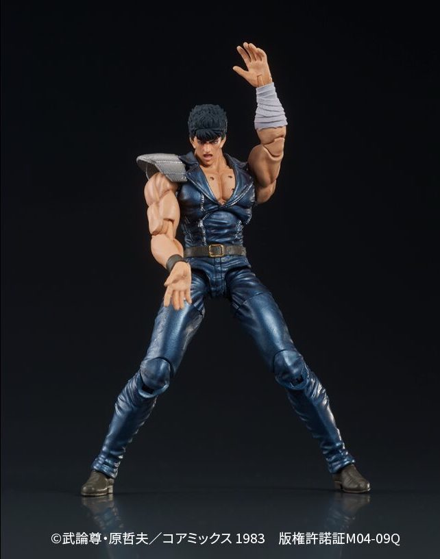 M.I.C.『DIGACTION《北斗神拳》拳四郎／Zeed 團員』1/24 比例可動人偶，讓世紀末救世主來開啟全新系列吧！