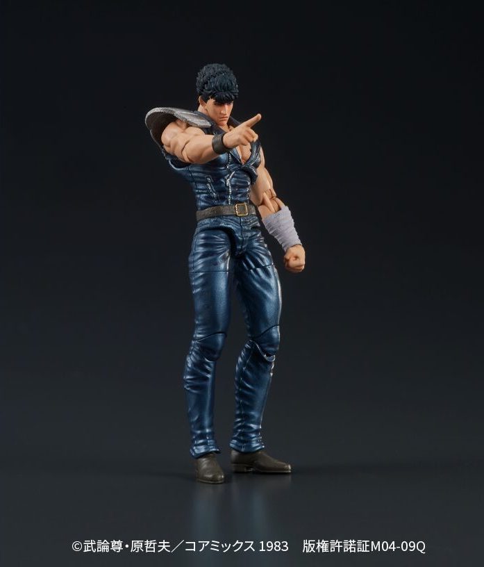 M.I.C.『DIGACTION《北斗神拳》拳四郎／Zeed 團員』1/24 比例可動人偶，讓世紀末救世主來開啟全新系列吧！
