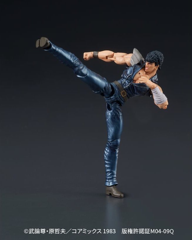 M.I.C.『DIGACTION《北斗神拳》拳四郎／Zeed 團員』1/24 比例可動人偶，讓世紀末救世主來開啟全新系列吧！