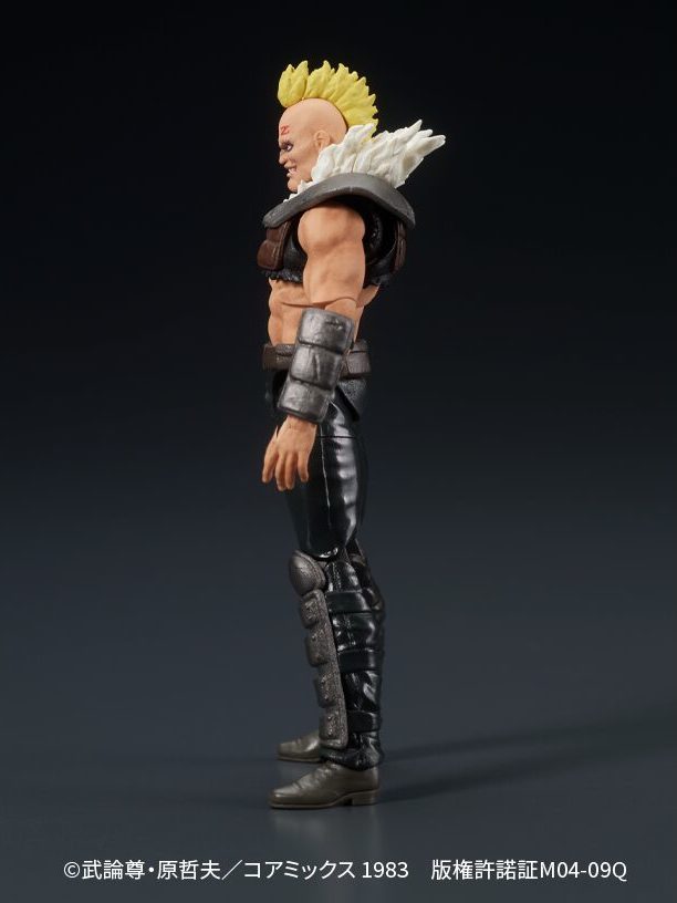 M.I.C.『DIGACTION《北斗神拳》拳四郎／Zeed 團員』1/24 比例可動人偶，讓世紀末救世主來開啟全新系列吧！