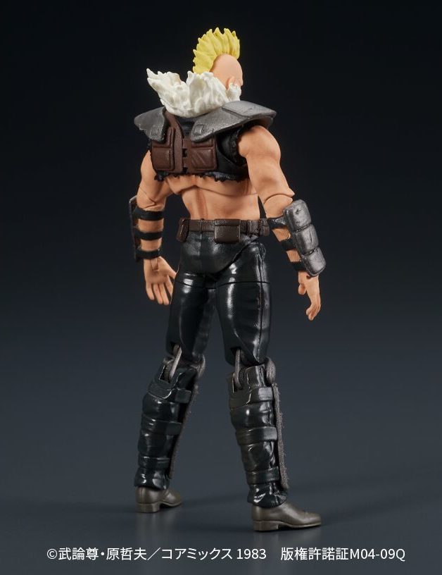 M.I.C.『DIGACTION《北斗神拳》拳四郎／Zeed 團員』1/24 比例可動人偶，讓世紀末救世主來開啟全新系列吧！