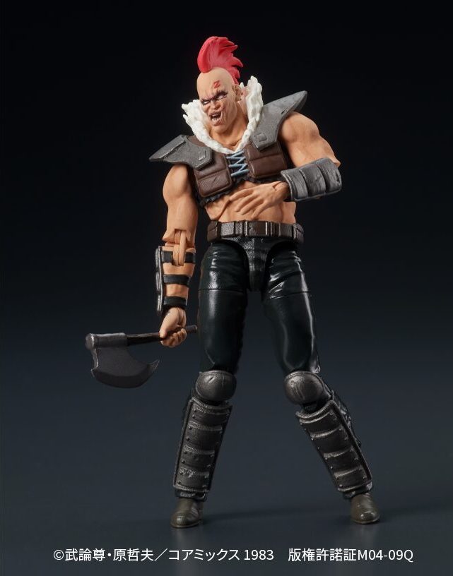 M.I.C.『DIGACTION《北斗神拳》拳四郎／Zeed 團員』1/24 比例可動人偶，讓世紀末救世主來開啟全新系列吧！