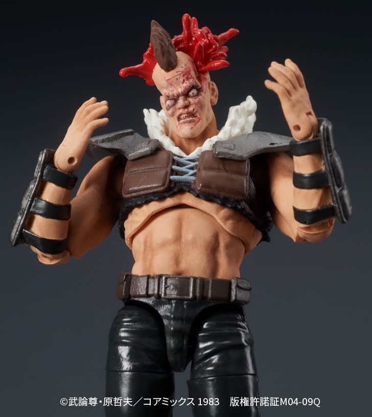 M.I.C.『DIGACTION《北斗神拳》拳四郎／Zeed 團員』1/24 比例可動人偶，讓世紀末救世主來開啟全新系列吧！