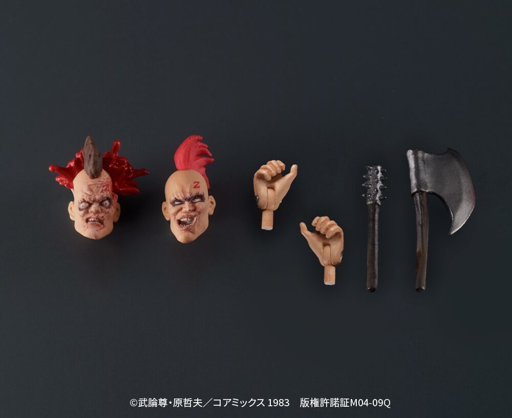 M.I.C.『DIGACTION《北斗神拳》拳四郎／Zeed 團員』1/24 比例可動人偶，讓世紀末救世主來開啟全新系列吧！