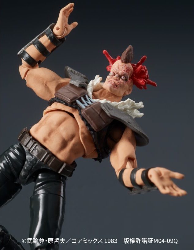 M.I.C.『DIGACTION《北斗神拳》拳四郎／Zeed 團員』1/24 比例可動人偶，讓世紀末救世主來開啟全新系列吧！