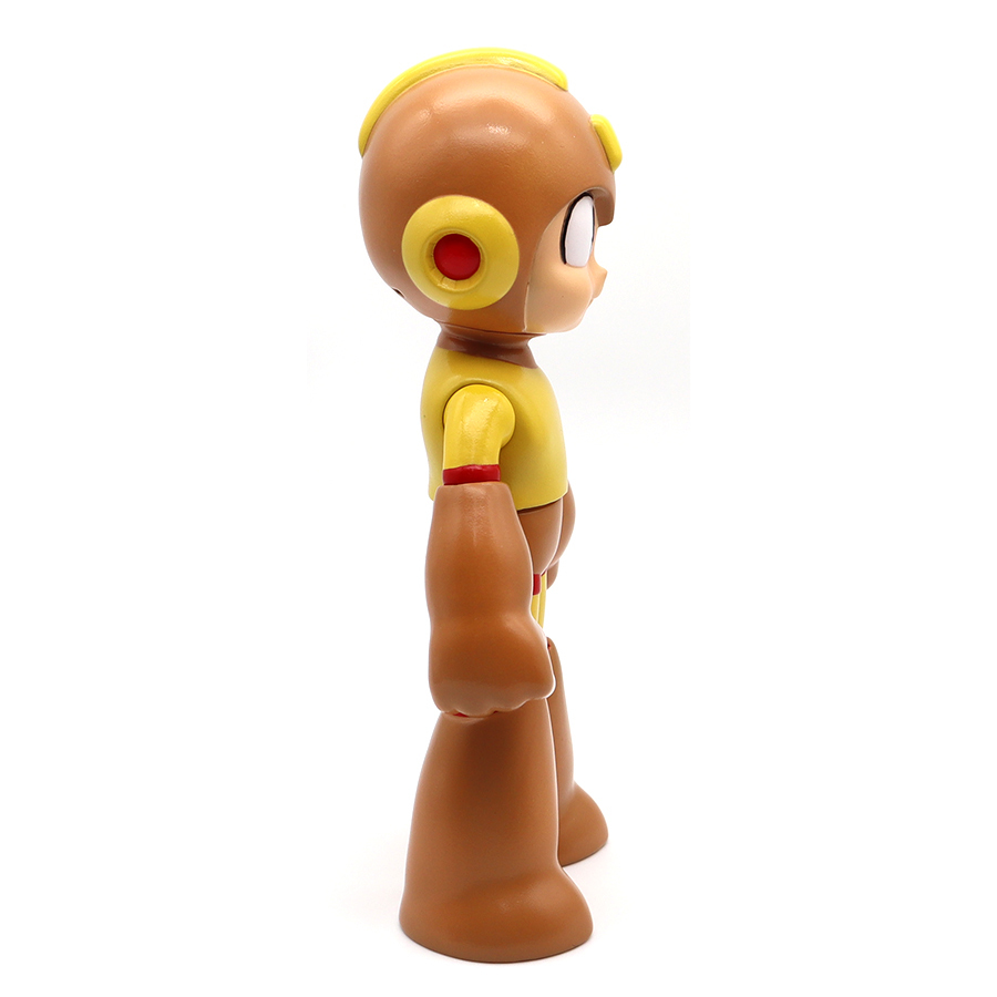 Electric Toys SOFVIPS 洛克人 Star Crash版本 軟膠人形玩具 土黃配色更特別