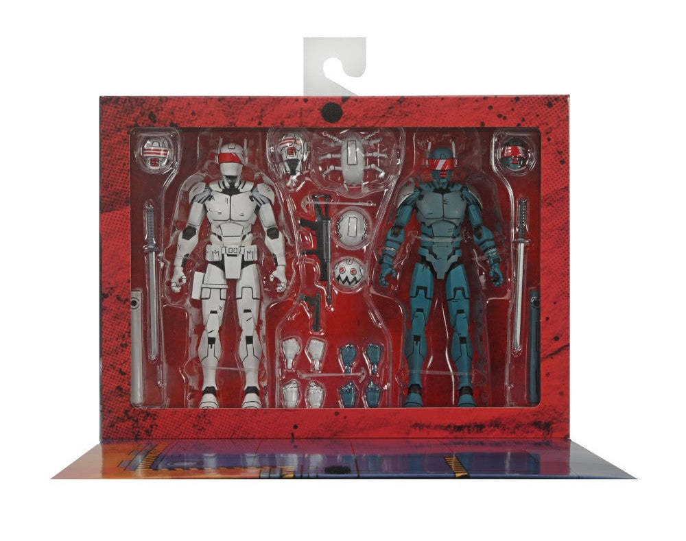 NECA『《忍者龜:最後的浪人》巡邏忍者機器士兵(Synja Patrol Bot)』7 吋可動人偶雙人組合包