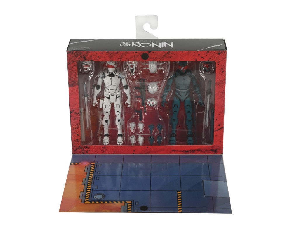 NECA『《忍者龜:最後的浪人》巡邏忍者機器士兵(Synja Patrol Bot)』7 吋可動人偶雙人組合包