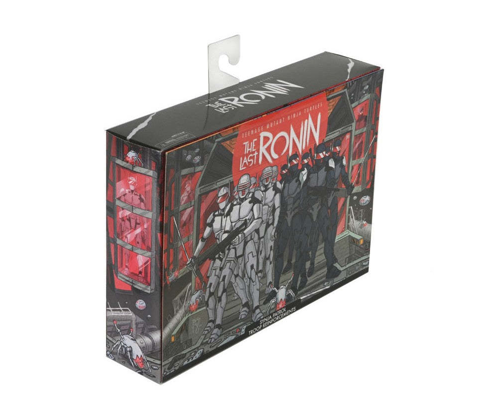 NECA『《忍者龜:最後的浪人》巡邏忍者機器士兵(Synja Patrol Bot)』7 吋可動人偶雙人組合包