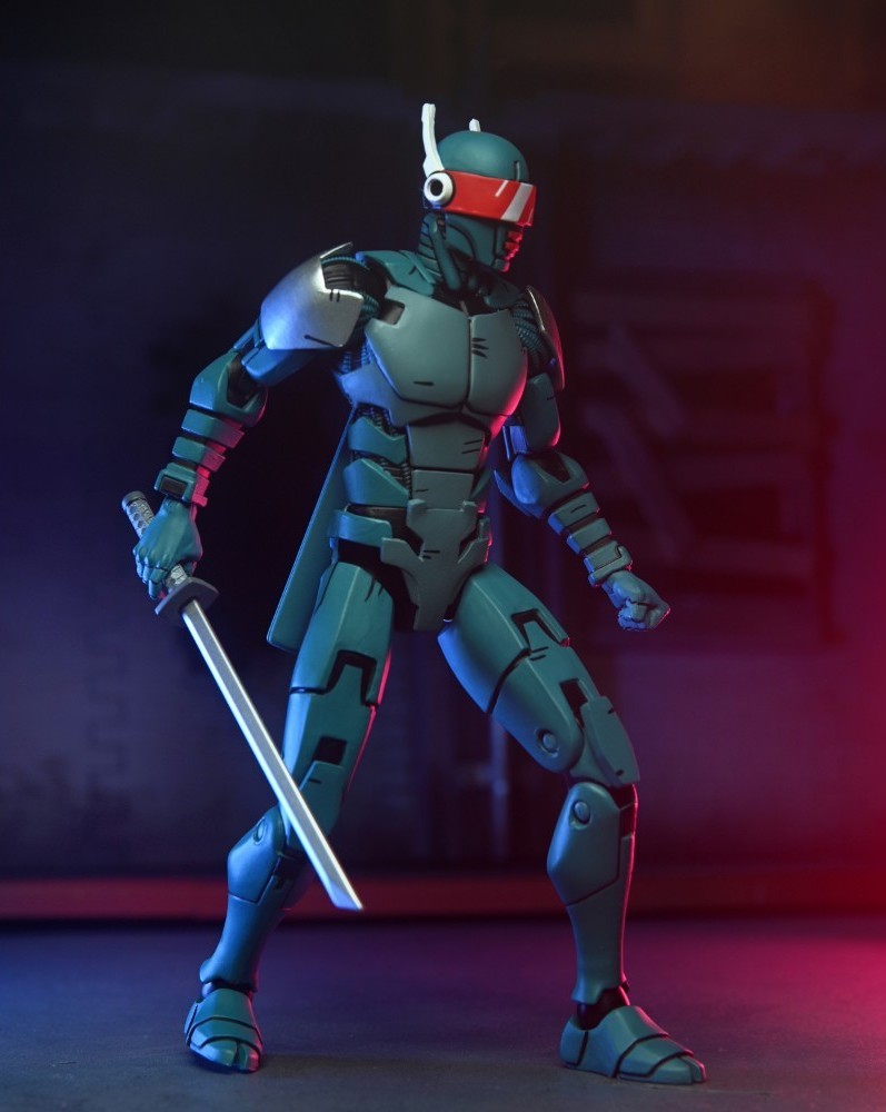 NECA『《忍者龜:最後的浪人》巡邏忍者機器士兵(Synja Patrol Bot)』7 吋可動人偶雙人組合包