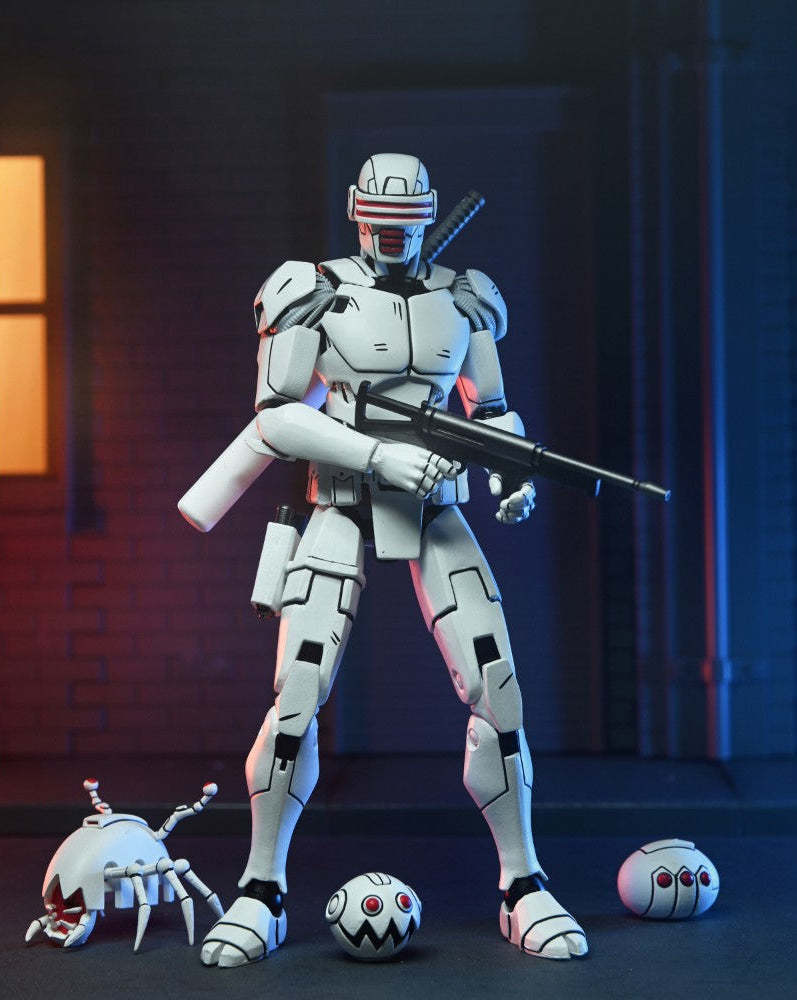 NECA『《忍者龜:最後的浪人》巡邏忍者機器士兵(Synja Patrol Bot)』7 吋可動人偶雙人組合包