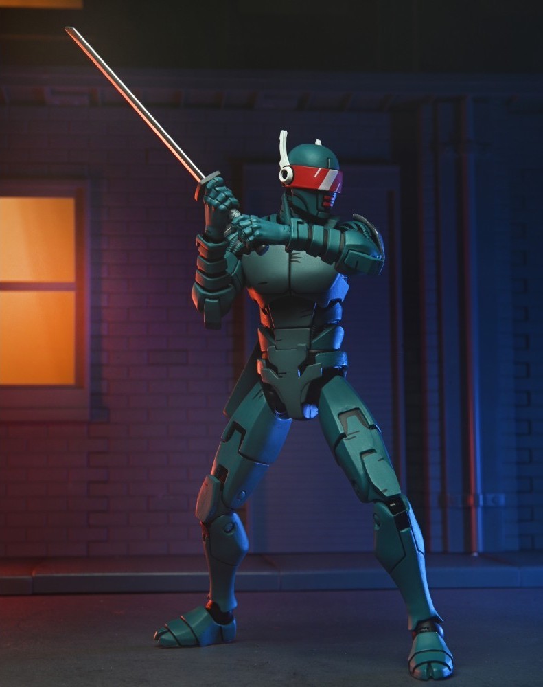 NECA『《忍者龜:最後的浪人》巡邏忍者機器士兵(Synja Patrol Bot)』7 吋可動人偶雙人組合包