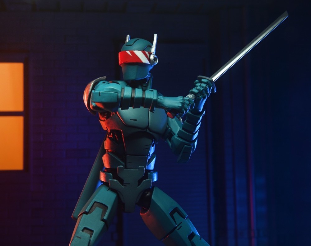 NECA『《忍者龜:最後的浪人》巡邏忍者機器士兵(Synja Patrol Bot)』7 吋可動人偶雙人組合包