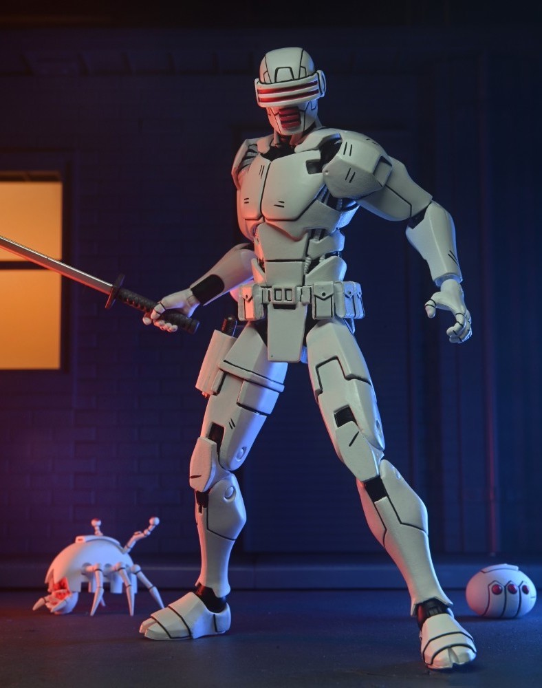 NECA『《忍者龜:最後的浪人》巡邏忍者機器士兵(Synja Patrol Bot)』7 吋可動人偶雙人組合包