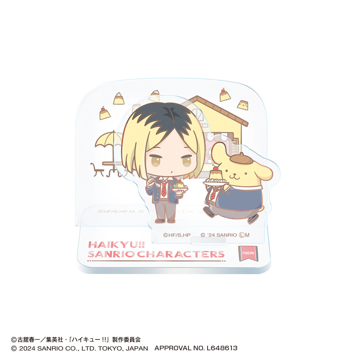 GASHAPON『《排球少年！！》x 三麗鷗明星壓克力收藏』轉蛋，意想不到的可愛夢幻聯動！
