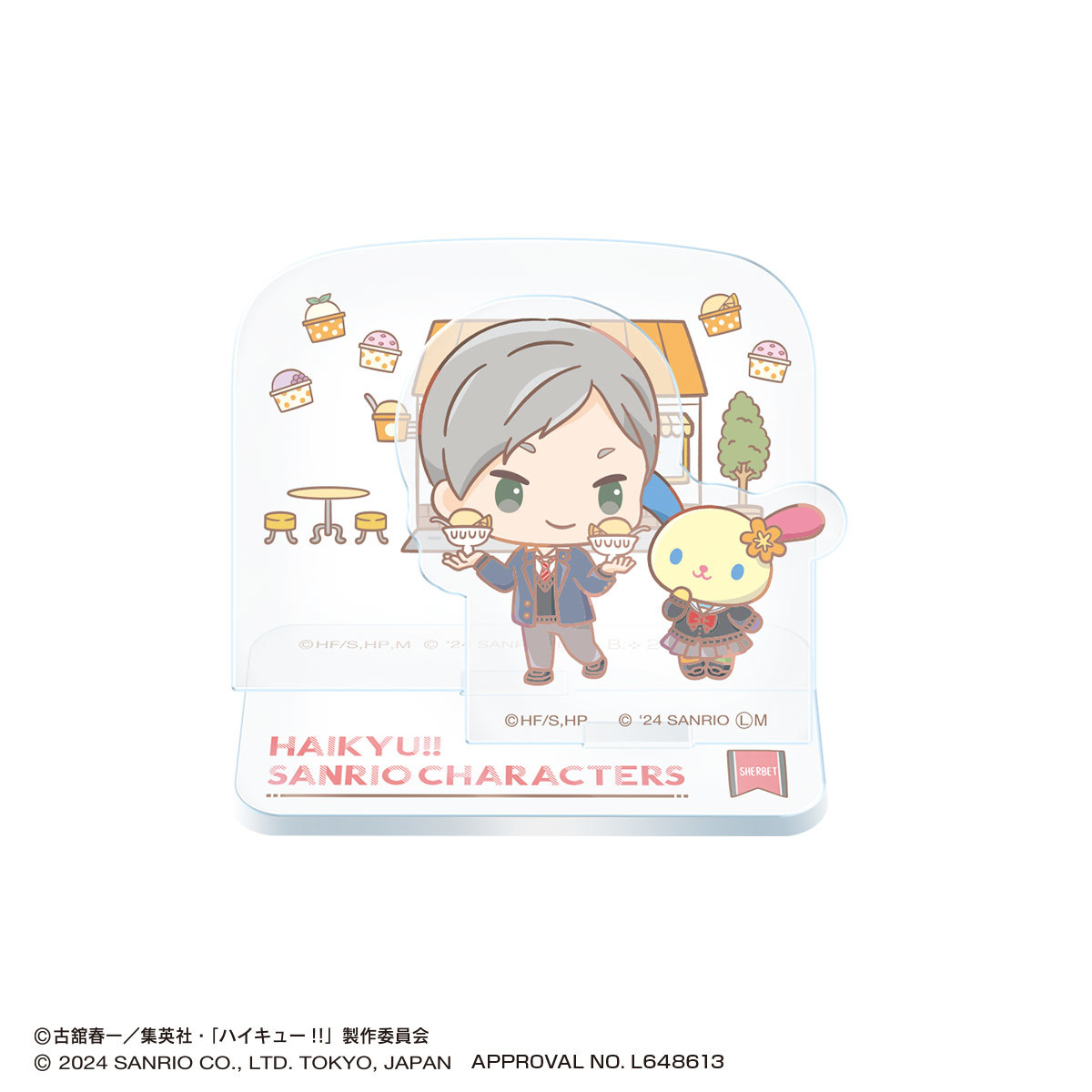 GASHAPON『《排球少年！！》x 三麗鷗明星壓克力收藏』轉蛋，意想不到的可愛夢幻聯動！