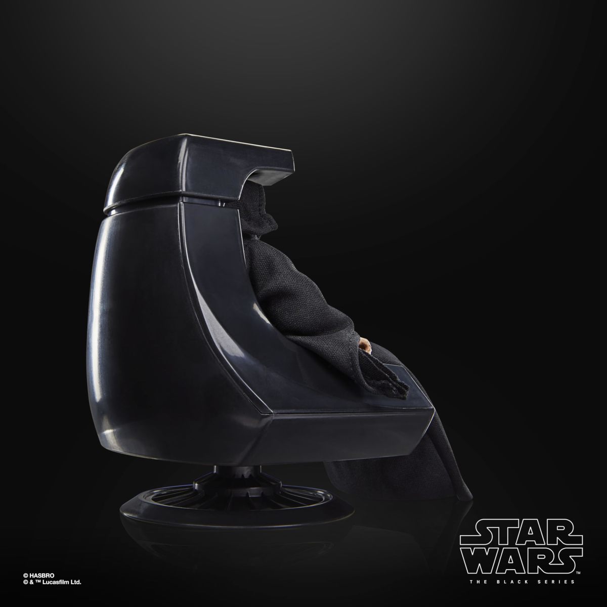 孩之寶 黑標系列 『《星際大戰六部曲：絕地大反攻》 白卜庭皇帝與王座』6 吋可動人偶套組