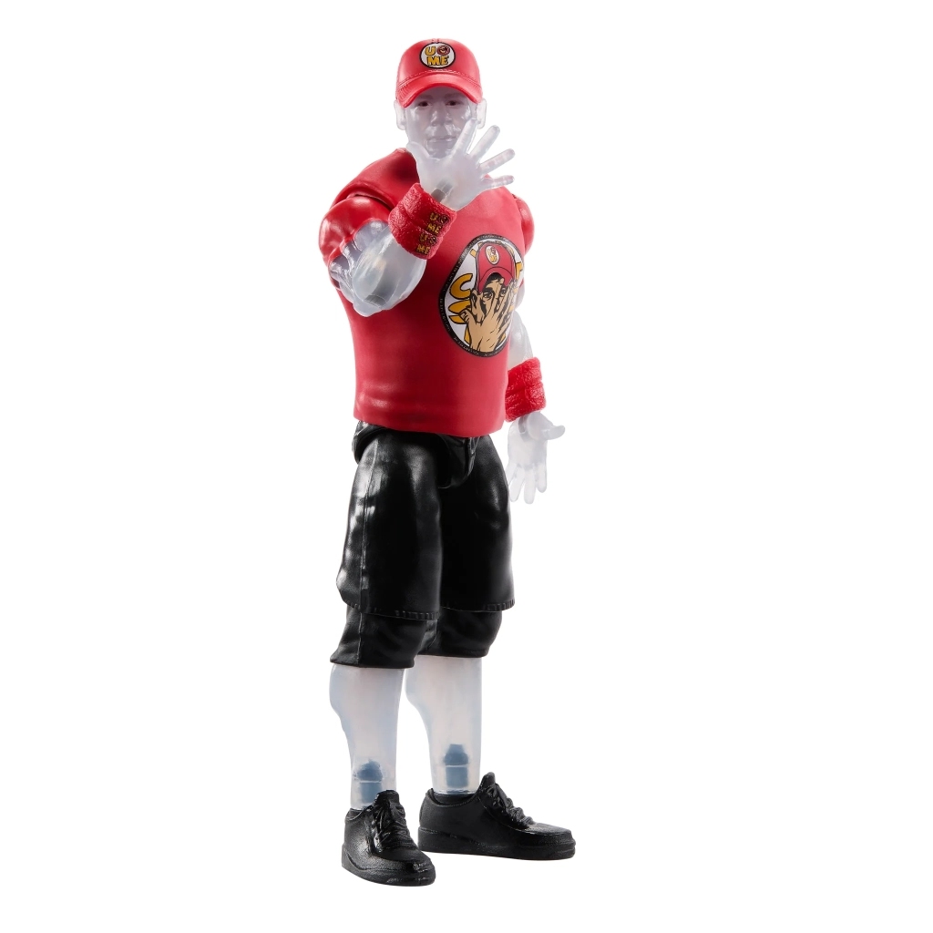 Mattel『WWE Main Event 148 約翰·希南(John Cena)』可動人偶,具體展現那句「你看不見我!」