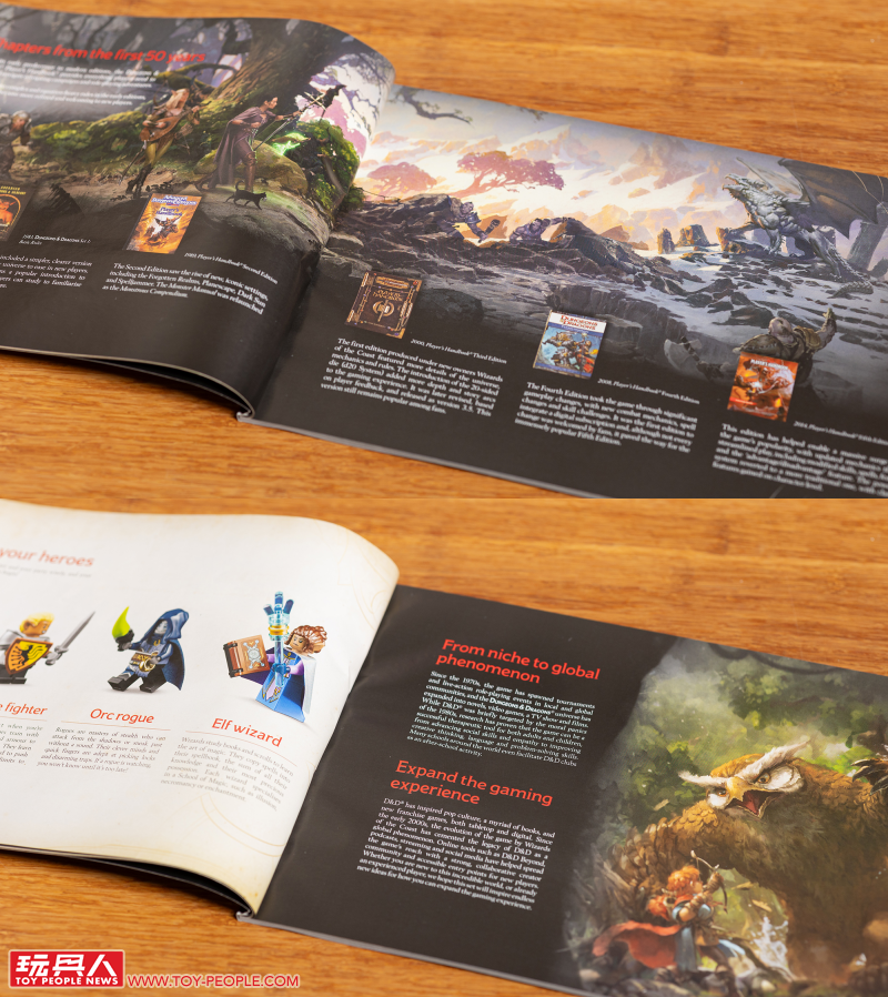 LEGO 21348「龍與地下城：紅龍傳奇」開箱報告 超優秀故事注入、讓你一頭栽進 DnD 世界的完美契機！