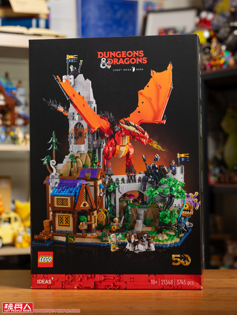 LEGO 21348「龍與地下城：紅龍傳奇」開箱報告 超優秀故事注入、讓你一頭栽進 DnD 世界的完美契機！
