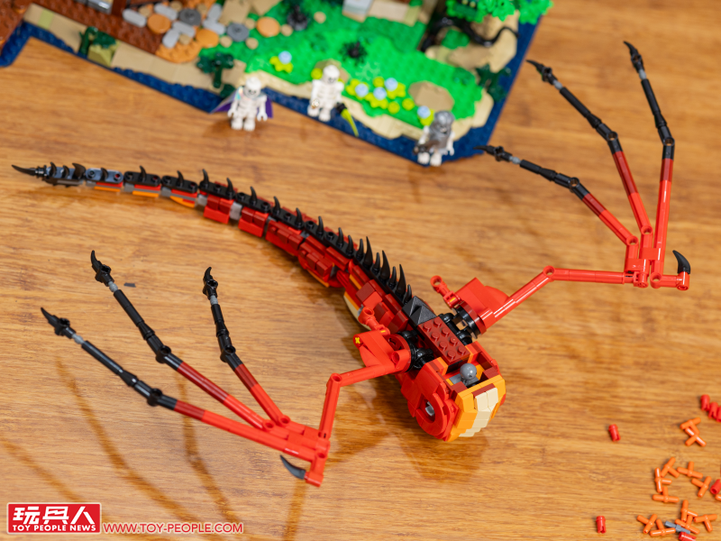 LEGO 21348「龍與地下城：紅龍傳奇」開箱報告 超優秀故事注入、讓你一頭栽進 DnD 世界的完美契機！