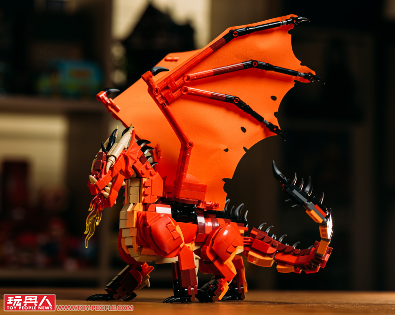 LEGO 21348「龍與地下城：紅龍傳奇」開箱報告 超優秀故事注入、讓你一頭栽進 DnD 世界的完美契機！