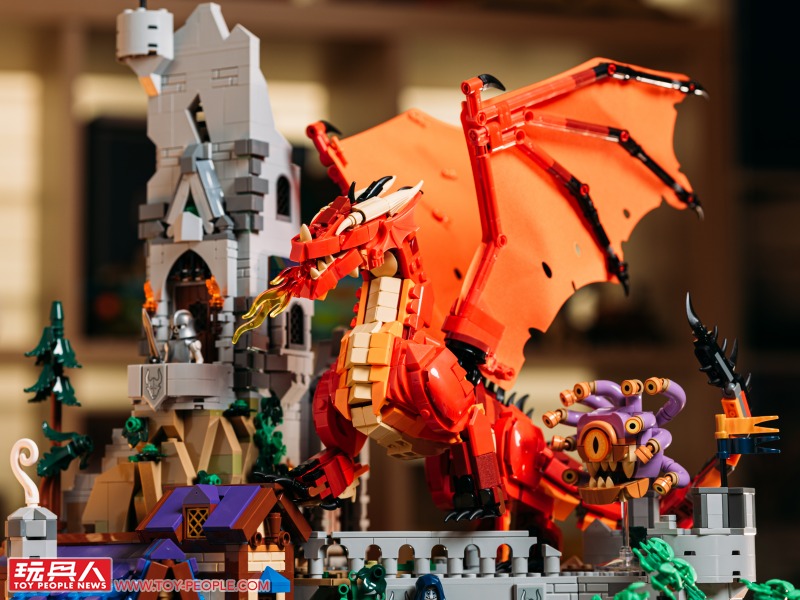 LEGO 21348「龍與地下城：紅龍傳奇」開箱報告 超優秀故事注入、讓你一頭栽進 DnD 世界的完美契機！