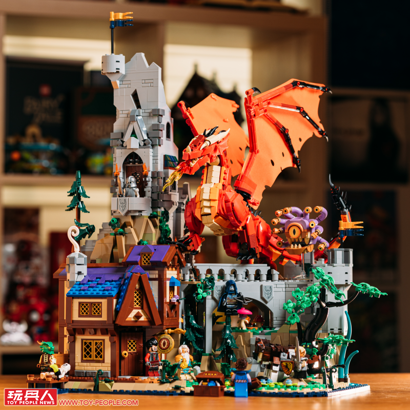 LEGO 21348「龍與地下城：紅龍傳奇」開箱報告 超優秀故事注入、讓你一頭栽進 DnD 世界的完美契機！