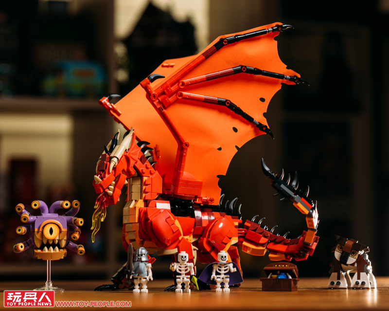 LEGO 21348「龍與地下城：紅龍傳奇」開箱報告 超優秀故事注入、讓你一頭栽進 DnD 世界的完美契機！