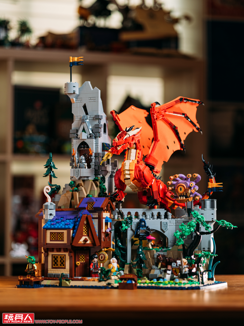 LEGO 21348「龍與地下城:紅龍傳奇」開箱報告 超優秀故事注入、讓你一頭栽進 DnD 世界的完美契機!