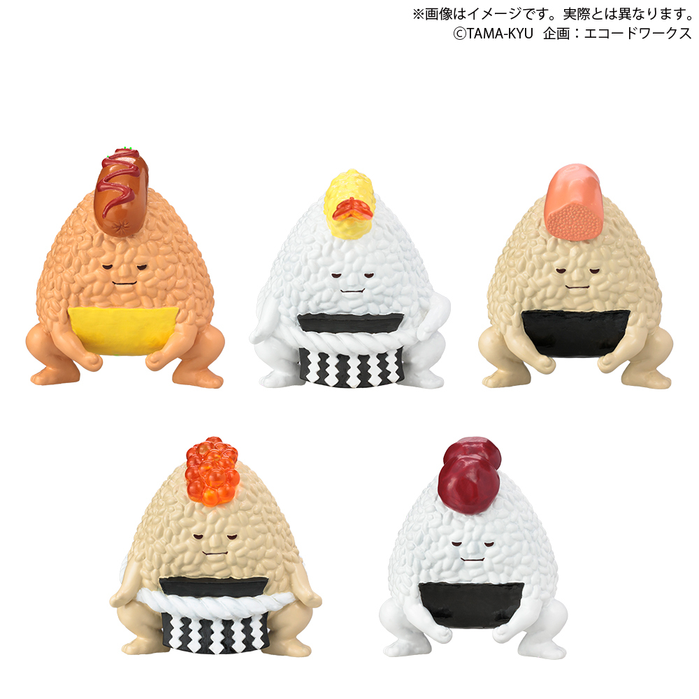 TAMA-KYU「御飯糰力士」轉蛋（おにぎ力士）在餐桌上展開神聖的決勝八十二技！