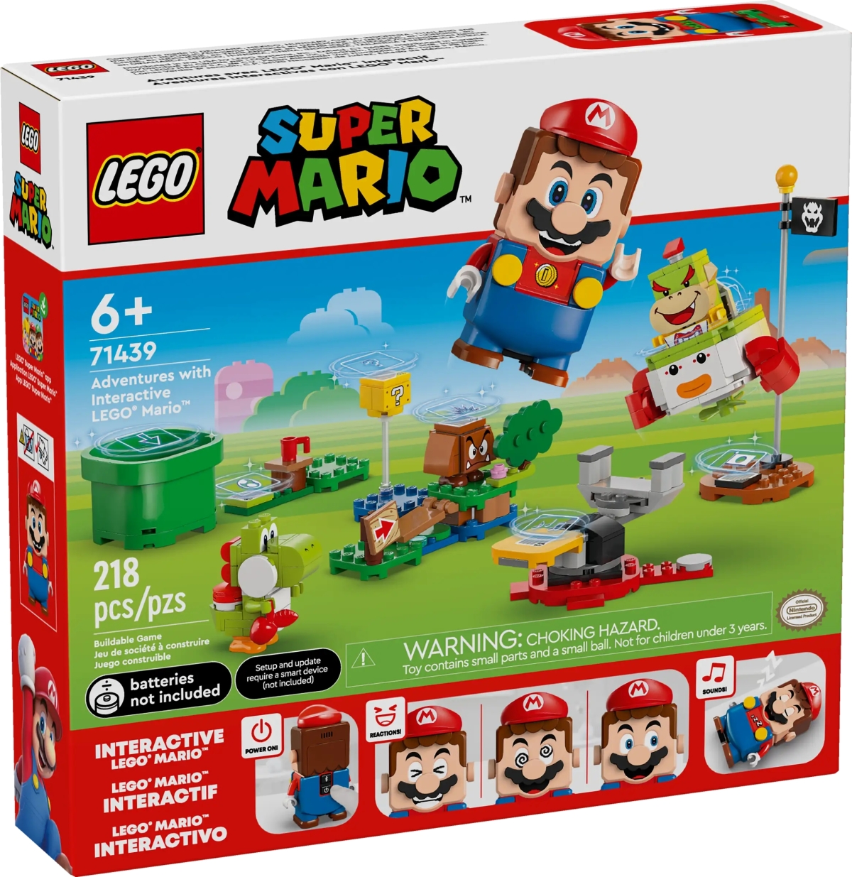 LEGO 71433、71434、71439、71440、71441 五款《樂高超級瑪利歐