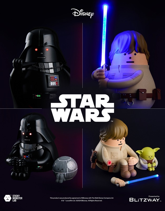 黏黏怪物研究所×星際大戰『SML STAR WARS』隆重登陸！可愛還原我是你爸爸經典對決