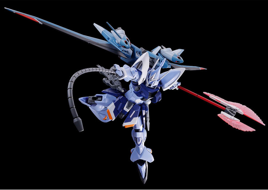 鋼彈SEED劇場版『HG 1/144 吉昂激流(希爾達・海肯專用機)』新規成形色再現特徵藍色調塗裝！
