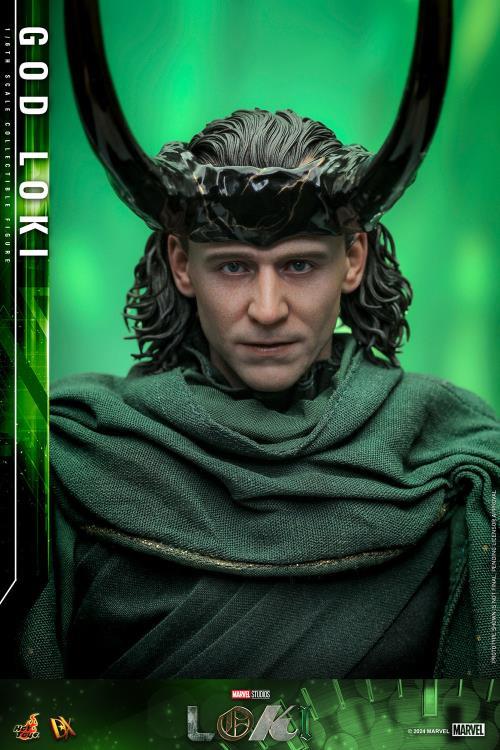 Hot Toys《洛基》神洛基（God Loki）1/6 比例收藏級人偶 手握多元宇宙支線、登上永恆的皇座！