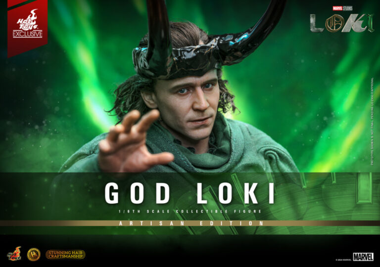 Hot Toys《洛基》神洛基（God Loki）1/6 比例收藏級人偶 手握多元宇宙支線、登上永恆的皇座！