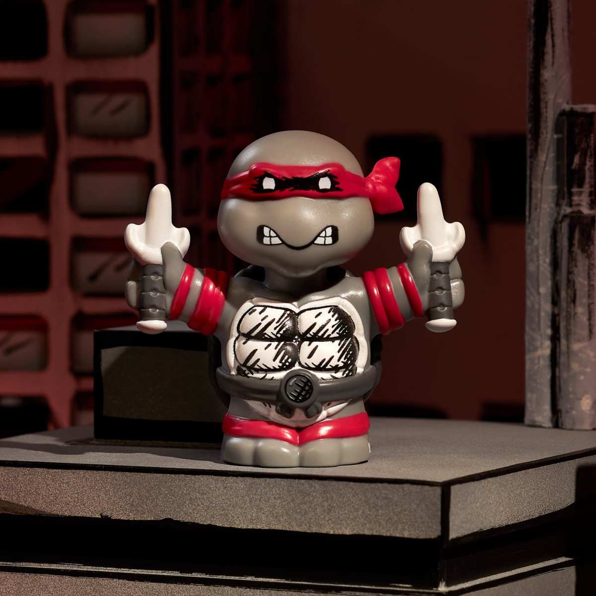 Mattel Creations『Little People Collector 忍者龜:起源』特別版迷你人偶套組,原版漫畫的烏龜們變身超可愛迷你人偶!