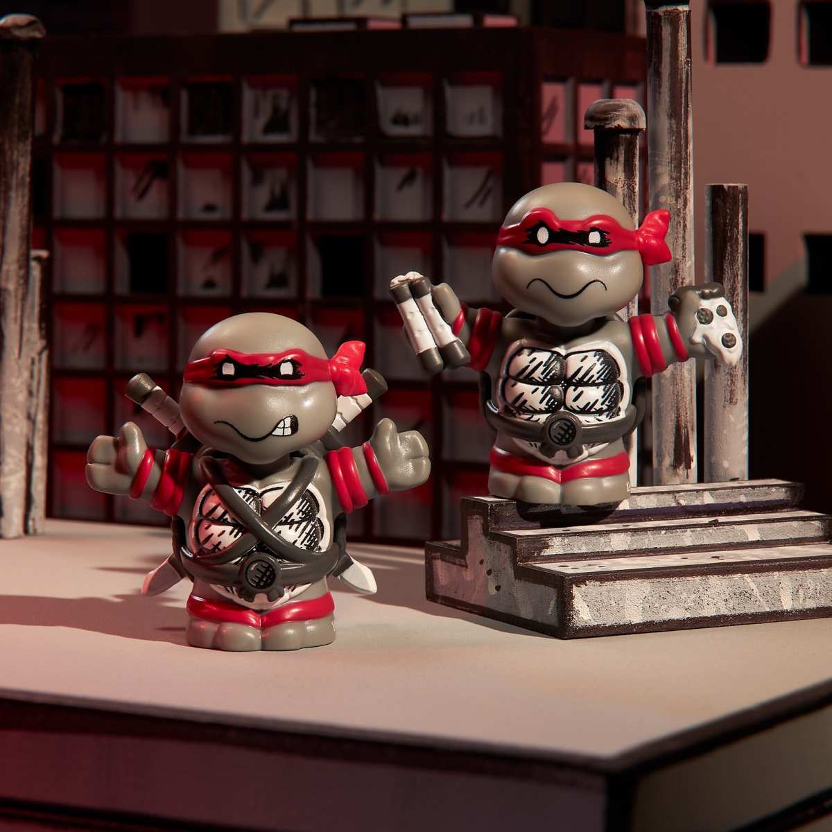 Mattel Creations『Little People Collector 忍者龜:起源』特別版迷你人偶套組,原版漫畫的烏龜們變身超可愛迷你人偶!