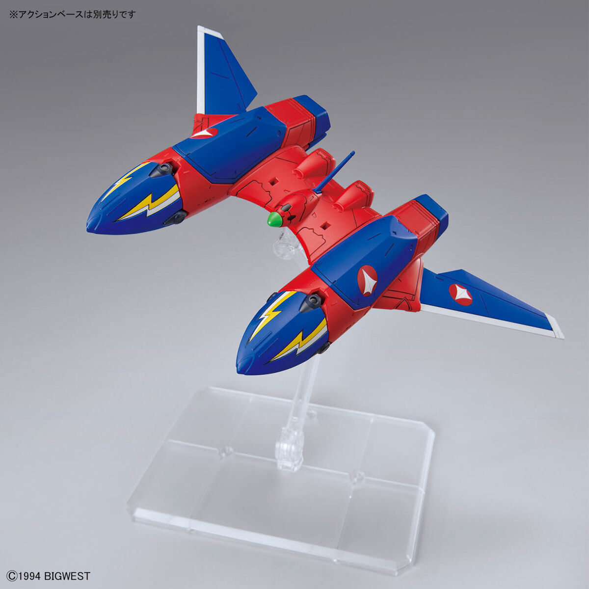 HG 1/100『超時空要塞7 VF-19改 火焰女武神 音響推進器裝備』簡易變形機構再現三段形態！