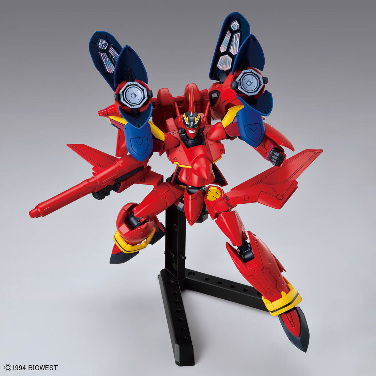 HG 1/100『超時空要塞7 VF-19改 火焰女武神 音響推進器裝備』簡易變形機構再現三段形態！
