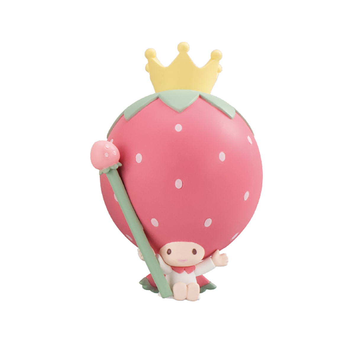 GASHAPON『三麗鷗明星 草莓好朋友Part.5』轉蛋 收錄粉嫩的淘氣猴、鮭魚切片妞！