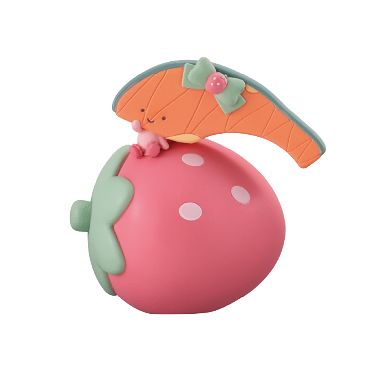 GASHAPON『三麗鷗明星 草莓好朋友Part.5』轉蛋 收錄粉嫩的淘氣猴、鮭魚切片妞！