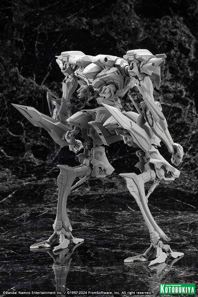 壽屋『機戰傭兵VI SCHNEIDER NACHTREIHER/40E 鋼鐵迷霧』組裝模型試作品公開!