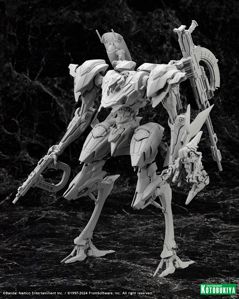 壽屋『機戰傭兵VI SCHNEIDER NACHTREIHER/40E 鋼鐵迷霧』組裝模型試作品公開!