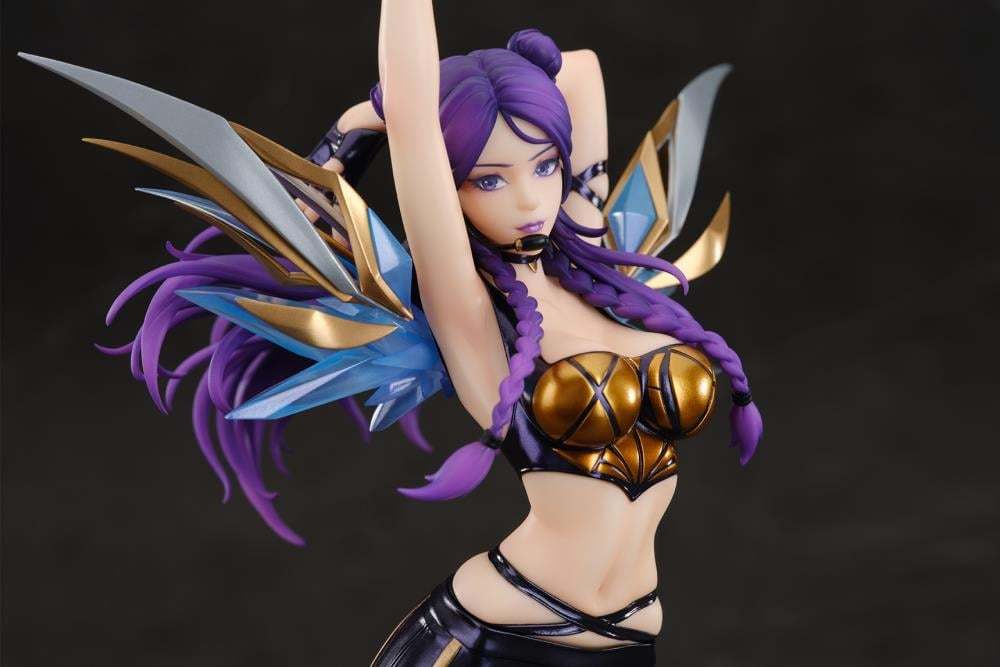 APEX-TOYS『《英雄聯盟》K/DA 凱莎（Kai'Sa）』1/7 比例塗裝完成品，細緻再現凱莎的偶像魅力！