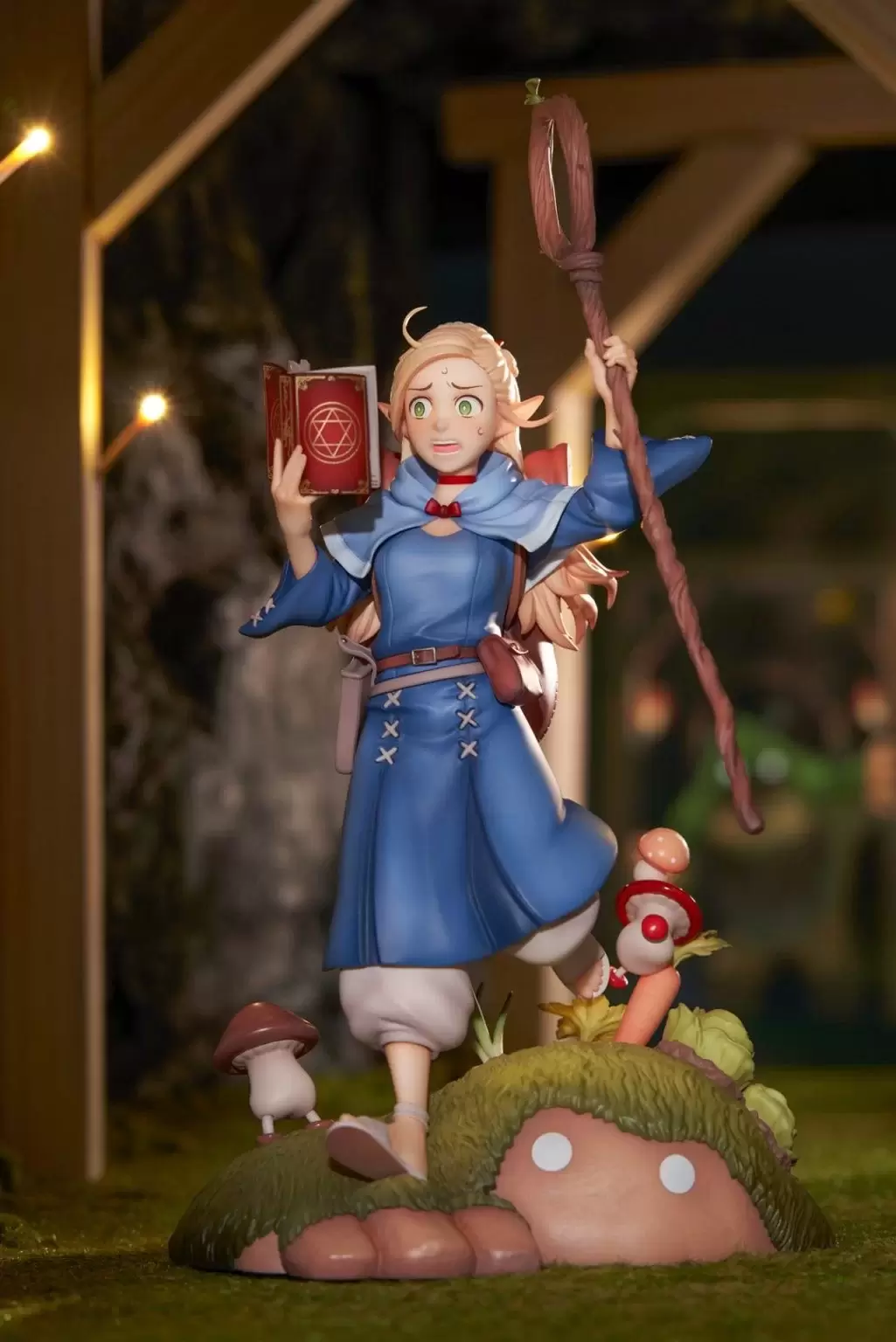 APEX-TOYS『迷宮飯 瑪露希爾』1/7比例模型 還原漫畫封面的慌張姿態~附替換哭哭臉和南瓜湯!