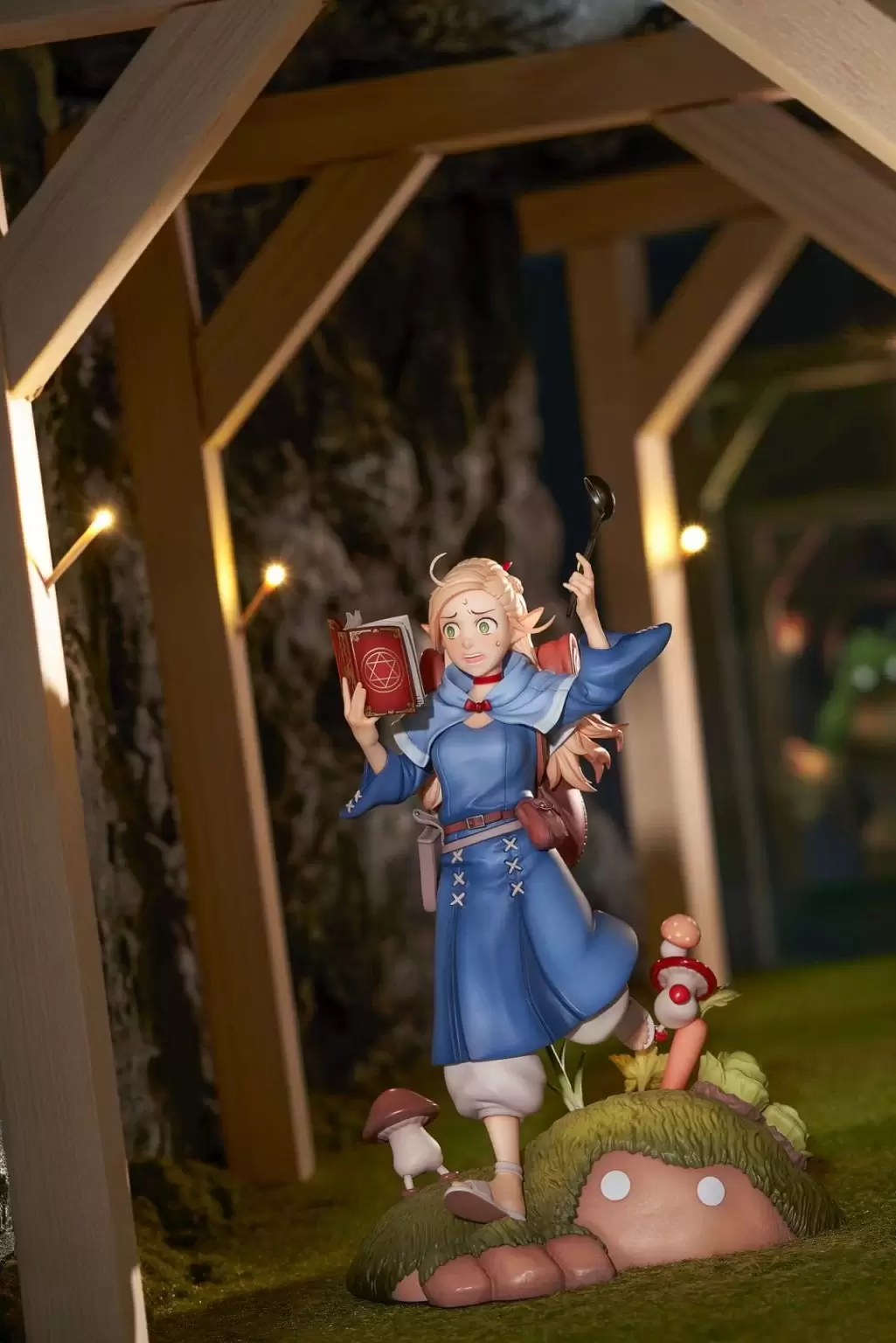 APEX-TOYS『迷宮飯 瑪露希爾』1/7比例模型 還原漫畫封面的慌張姿態~附替換哭哭臉和南瓜湯!